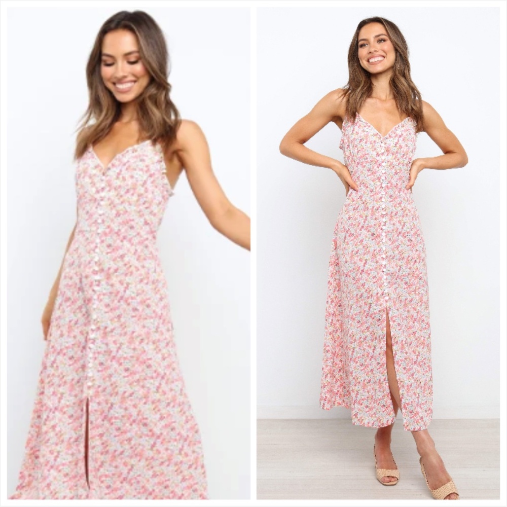 Petal & Pup Klarise Floral Dress Pink AUS 8 / US 4